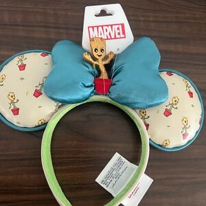 Marvel Groot Headband with Blue and Green Accents